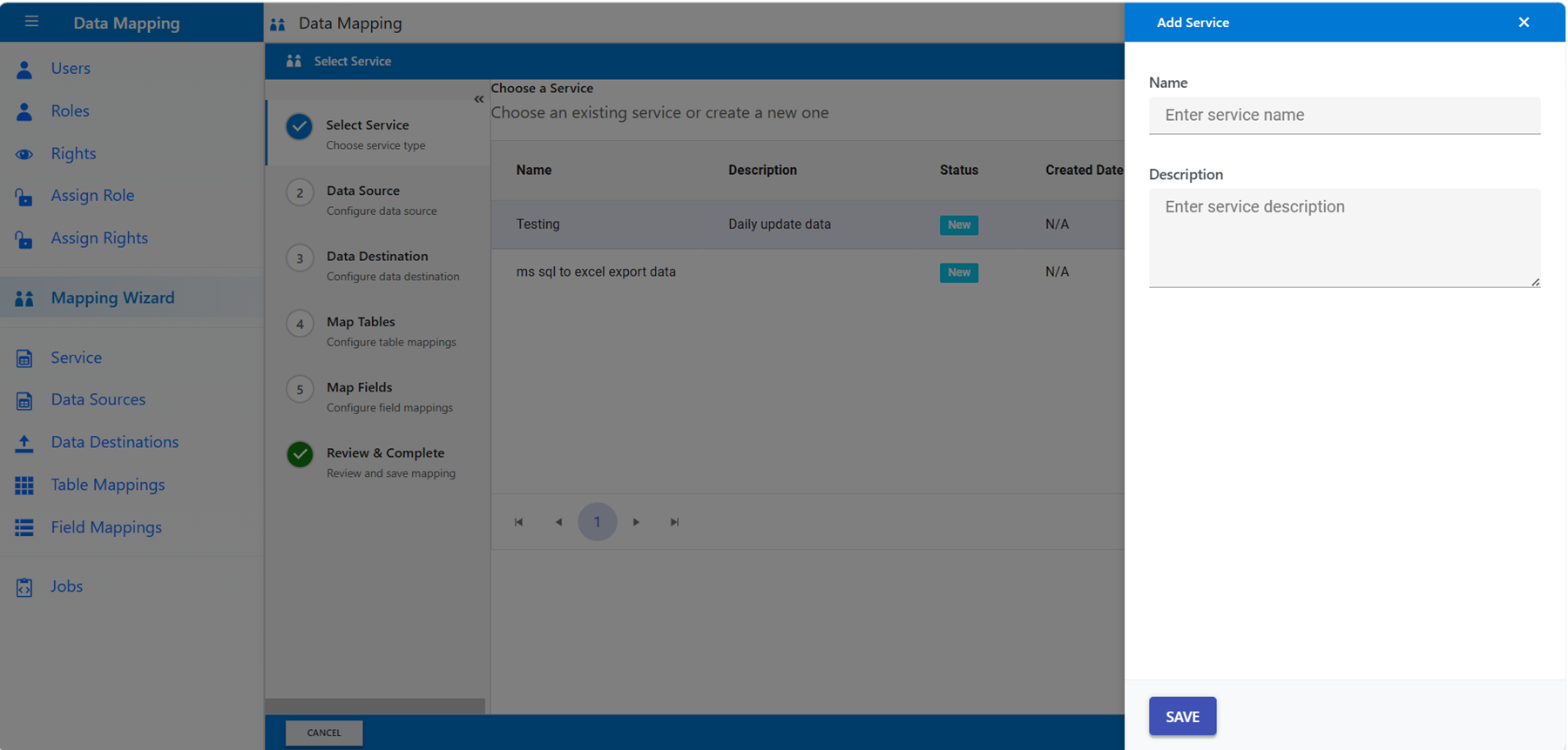 Data Mapping Utility